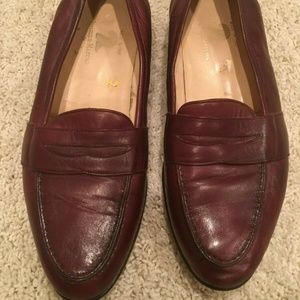 Neiman Marcus Italian Mahogany Mens Dress 10 1/2